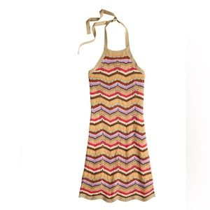 NEW SO® Crochet Halter
Mini Dress